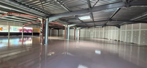 Chape liquide à Privas : chantier Thermio Max 1 000 m² – Chape Liquide Masson, Roanne, Chape Liquide Masson