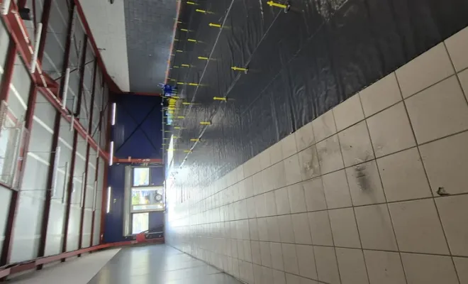 Rénovation de magasin à Feurs avec une chape liquide anhydrite Thermio max, Roanne, Chape Liquide Masson