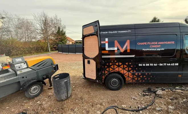 Le coulage d'une chape liquide à Roanne : une solution technique et durable, Roanne, Chape Liquide Masson