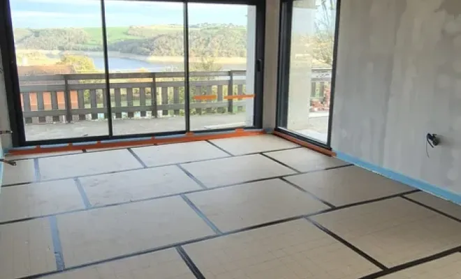 Réalisation d’une chape liquide avec isolation de sol à Roanne : confort, performance et finition parfaite, Roanne, Chape Liquide Masson
